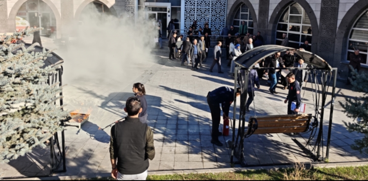 B�Y�K�EH�R�DEN B�NYAN VE FELAH�YE�DE AFET FARKINDALIK VE YANGIN S�ND�RME E��T�M�