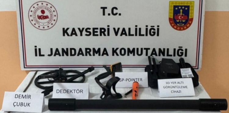 Tomarza�da �zinsiz Kaz�ya Su��st�: 3 ��pheli Yakaland�