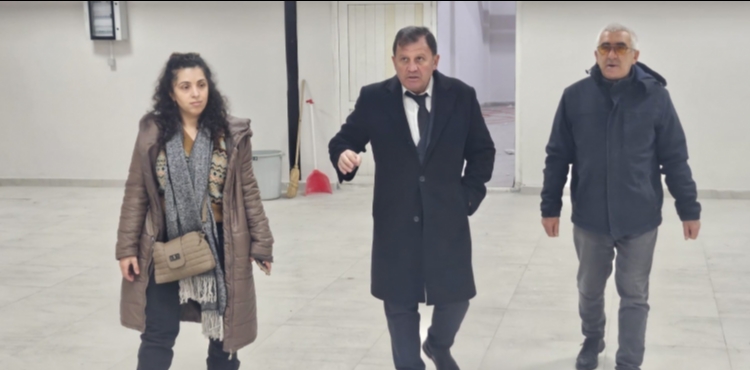 Gevher Nesibe Spor Salonu�nda bak�m ve onar�m �al��malar� s�r�yor