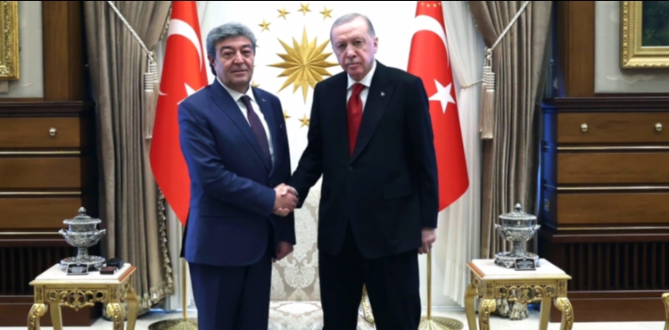 Dursun Ata�'tan Cumhurba�kan� Erdo�an'a ziyaret