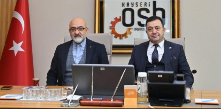 AK Parti Milletvekili C�ng�, Kayseri OSB Y�netim Kurulu Toplant�s�na Kat�ld��