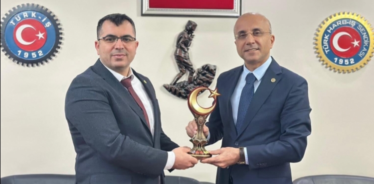 CHP Kayseri Milletvekili A�k�n Gen�ten Harb-�� Sendikas��na ziyaret