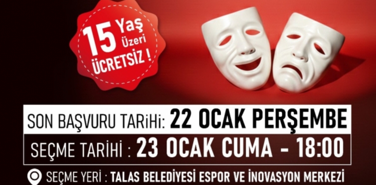 TALAS�TA SAHNE SEN� BEKL�YOR