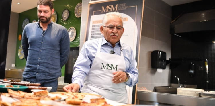 BA�KAN B�Y�KKILI�'IN GASTRONOM� V�ZYONU MSM, 100 B�NE YAKIN KONU�U A�IRLADI