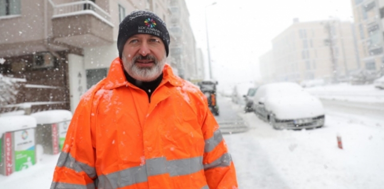 KOCAS�NAN�DA KARLI YOLLARA ANINDA M�DAHALE