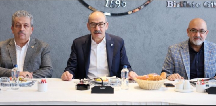 M�LLETVEK�LLER�, AKSA VE SEKT�R TEMS�LC�LER� KTO�DA BULU�TU