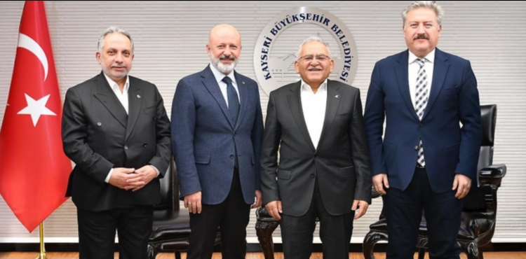 BA�KAN B�Y�KKILIǒTAN METROPOL �L�E BELED�YE BA�KANLARI �LE �ST��ARE TOPLANTISI