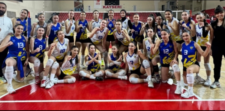 Voleybol 2�nci Lig Kad�nlar�da grup ma�lar� sona erdi 