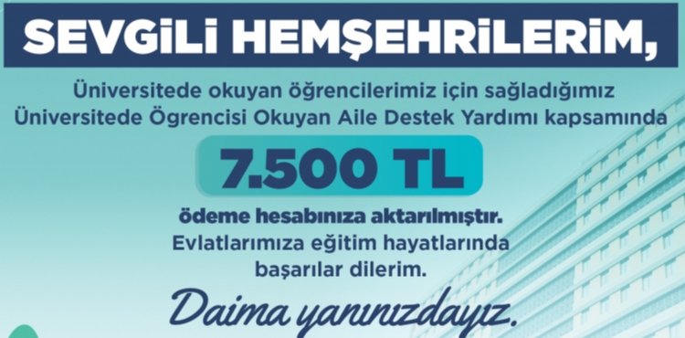  E��T�ME TAM DESTEK: 22 M�LYON TL DESTEK HESAPLARA AKTARILDI