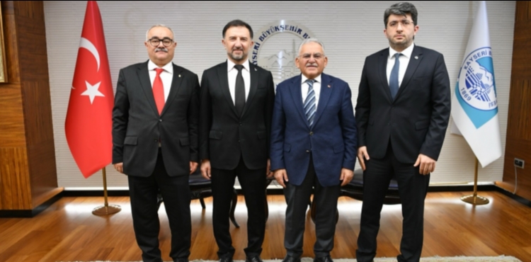 HAVACILIK �EHR� KAYSER�'DE BA�KAN B�Y�KKILI�'A TUSA� HEYET�NDEN Z�YARET