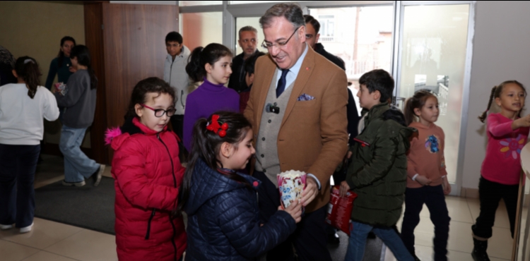 Hac�lar'da yar�y�l tatili dolu dolu ge�iyor