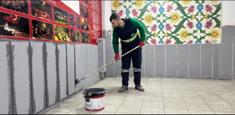 B�Y�K�EH�R�DEN E��T�M YUVASINDA BOYA �ALI�MASI: TEM�Z SINIFLAR MUTLU ��RENC�LER