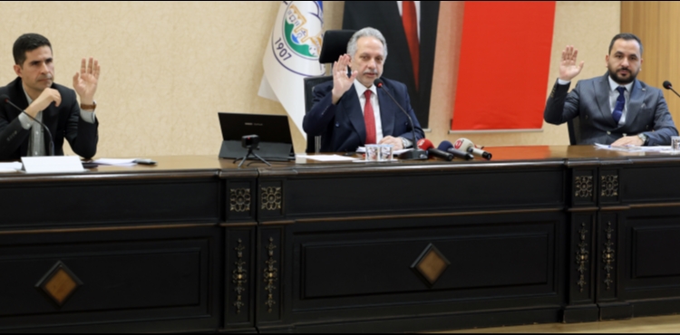 TALAS BELED�YE MECL�S� �UBAT AYI TOPLANTISINI TAMAMLADI