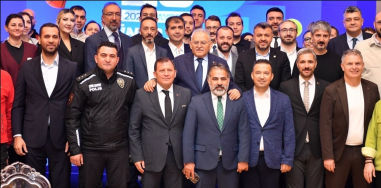 BA�KAN B�Y�KKILI� L�DERL���NDE KAYSER�, 2029 D�NYA SPOR BA�KENT� YOLUNDA