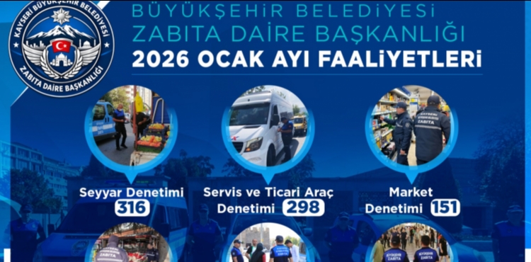 B�Y�K�EH�R ZABITA�DAN 2026�YA HIZLI VE KARARLI BA�LANGI�: 1.462 DENET�M, 161 YASAL ��LEM