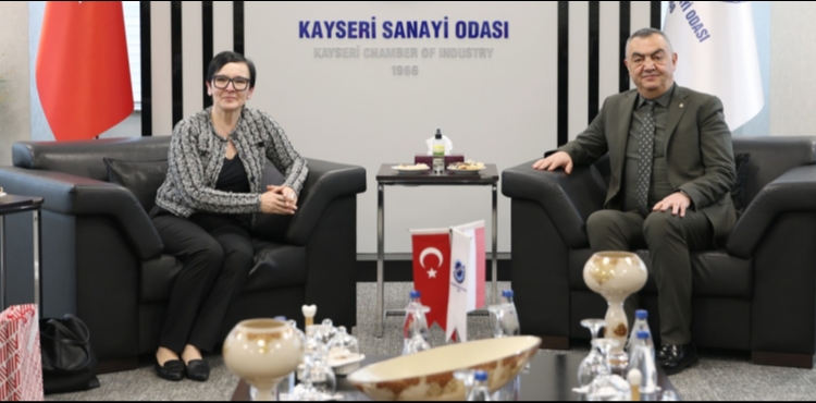 Avusturya B�y�kel�isi Juen�den KAYSO�ya Ziyaret