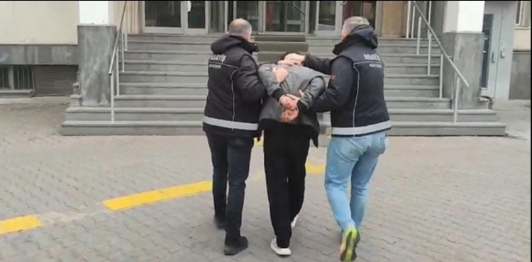 16 y�l hapisle aranan h�k�ml� yakaland�