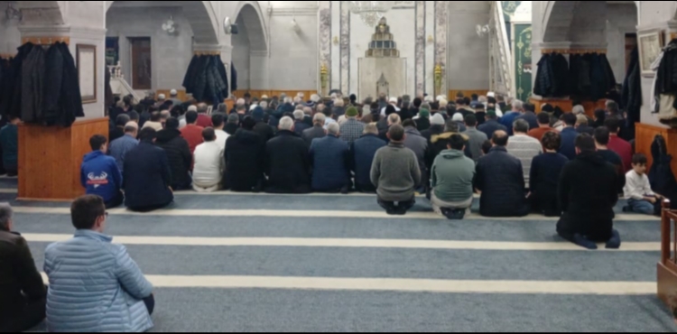 Kayseri�de 2026'n�n ilk teravih namaz� k�l�nd�