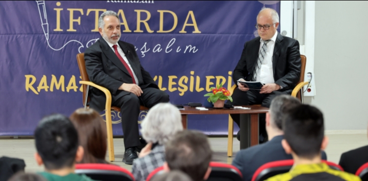 BAŞKAN YALÇIN GENÇLERLE RAMAZAN SÖYLEŞİSİNDE