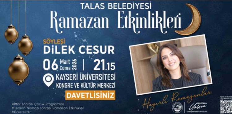 TALAS'IN RAMAZAN ETK�NL�KLER�NDE 3. HAFTA HEYECANI