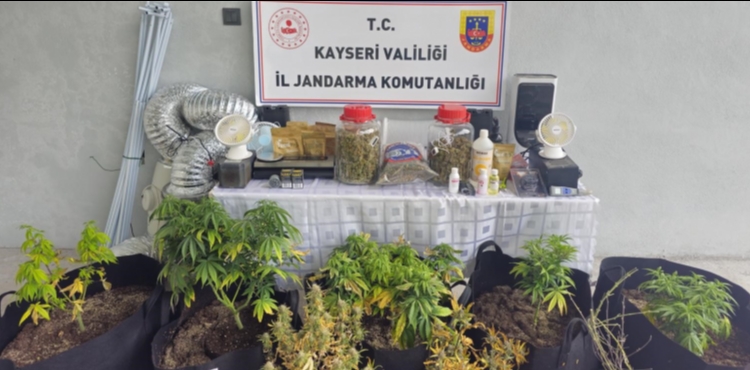 Kayseri'de uyu�turucu operasyonu: 1 g�zalt�