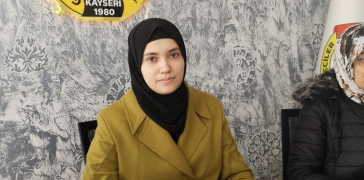 Erciyes Kad�n Platformu�ndan Kad�nlar G�n� a��klamas�