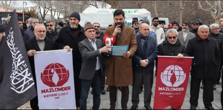MAZLUMDER �ube Ba�kan� Kaya: Sivillerin hayat�n� tehlikeye atan askeri sald�r� kabul edilemezdir