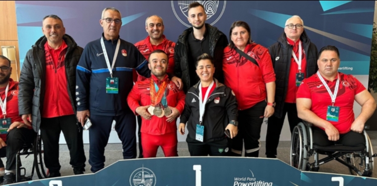 �a�da� Kaya halterde Avrupa ikincisi oldu