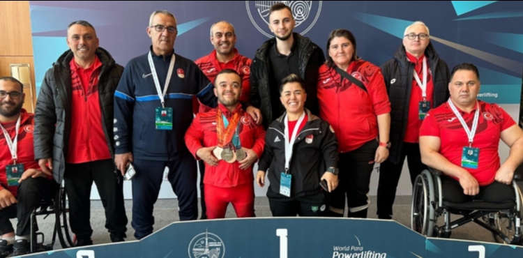 �a�da� Kaya halterde Avrupa ikincisi oldu