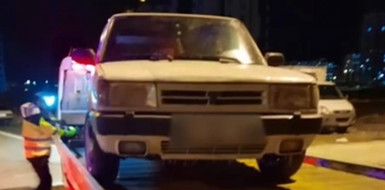 Polisin 'dur' ihtar�na uymayan s�r�c�ye 455 bin TL ceza