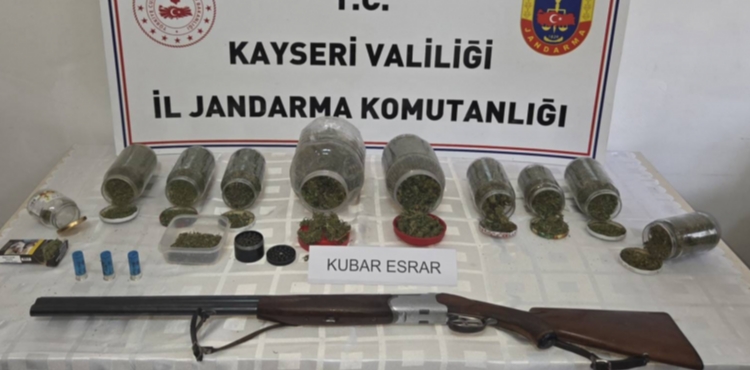 Kayseri'de uyu�turucu operasyonu: 1 g�zalt�