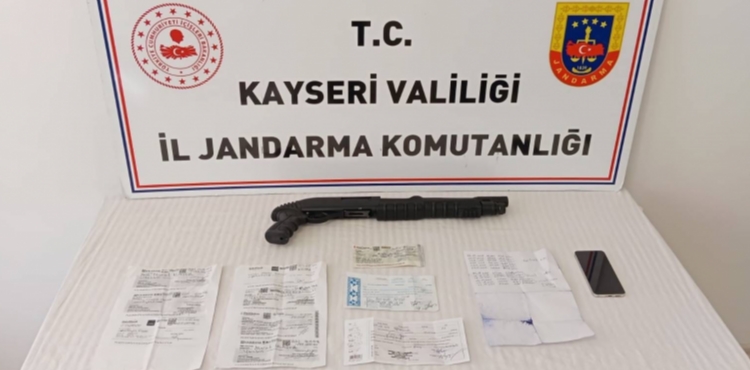 Ye�ilhisar�da tefecilik yapan 1 ki�iye g�zalt�