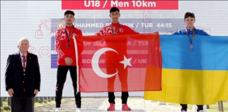 Gen� sporcu Yusuf �slam Koca, Balkan ikincisi oldu