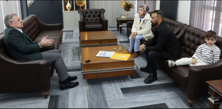 BA�KAN �ZDO�AN�DAN M�N�K YAKUP EYMEN ���N DESTEK �A�RISI