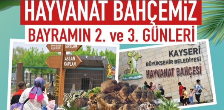 B�Y�KKILI�, HAYVANAT BAH�ES�N�N BAYRAMDA �CRETS�Z OLACA�INI DUYURDU