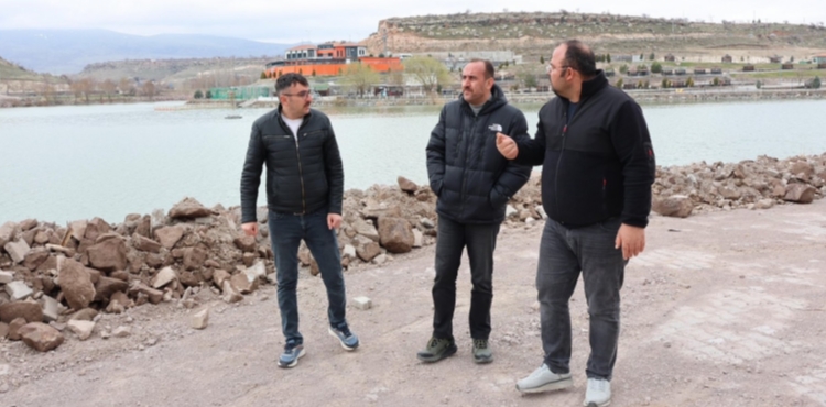 �ncesu Marina�da �evre d�zenleme �al��malar� h�z kazand�