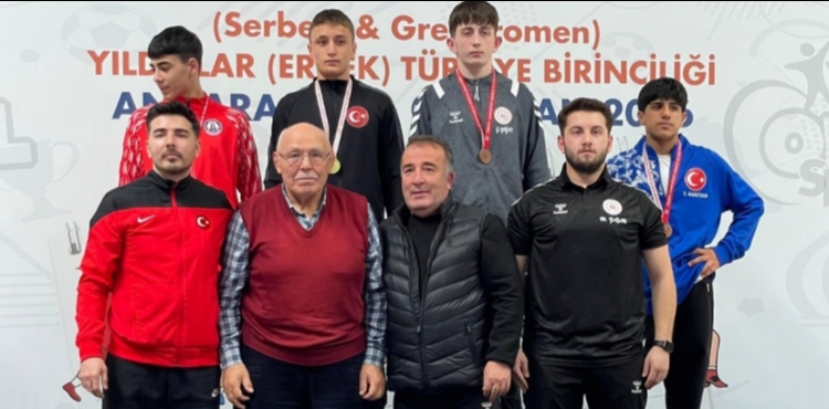 Kayserili sporcular g�re�te T�rkiye �ampiyonu oldu