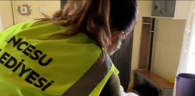 �ncesu�da yata�a ba��ml� hastalara evde bak�m hizmeti