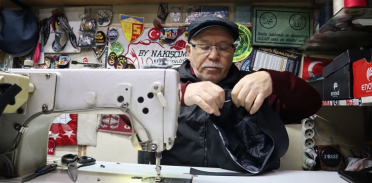 59 y�ld�r �apka �reterek ge�imini sa�l�yor