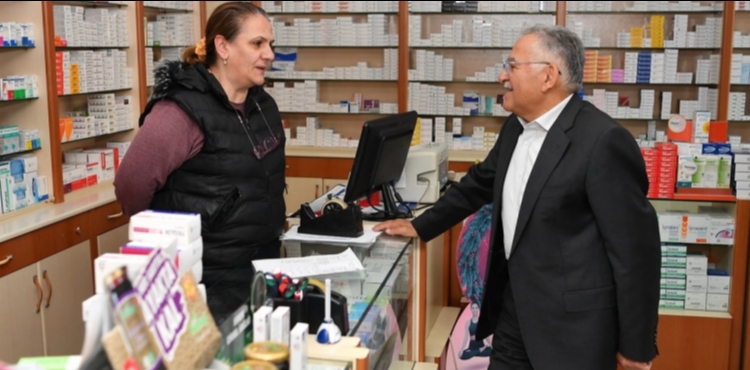 BA�KAN B�Y�KKILIǒTAN ESNAF Z�YARETLER�