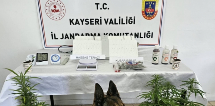 Kayseri�de 1 ki�iye uyu�turucu g�zalt�s�