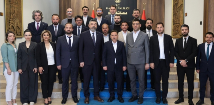 ASKON�dan Vali �i�ek�e Ziyaret
