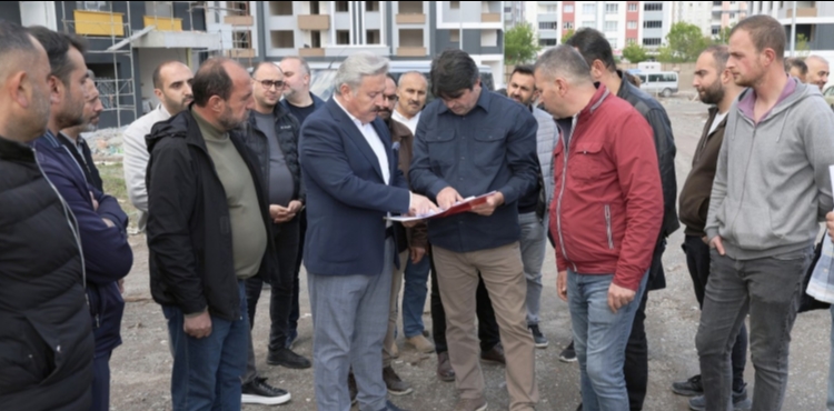 KAZIM KARABEK�R MAHALLES� 2. ETAP KENTSEL D�N���M BLOKLARI TAMAMLANMA A�AMASINDA