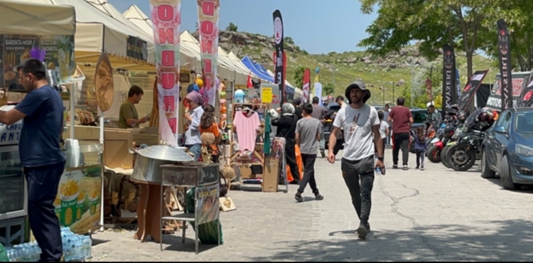Ba�kan �lmek: Festivalde 100��n �zerinde karavan, 300��n �zerinde de �ad�r bulunuyor