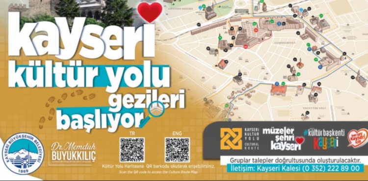 KAYSER� K�LT�R YOLU GEZ�LER� BA�LIYOR: B�Y�K�EH�R �LE 7 B�N YILLIK TAR�H ADIM ADIM KE�FED�LECEK