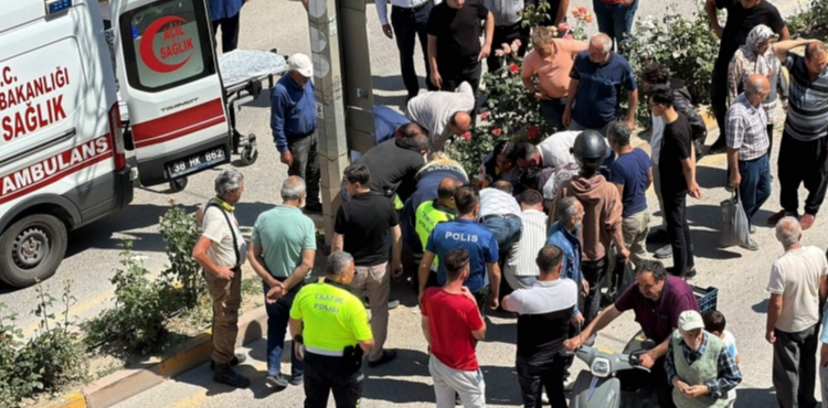 Yahyal��da motosiklet kazas�nda 1 yaral�