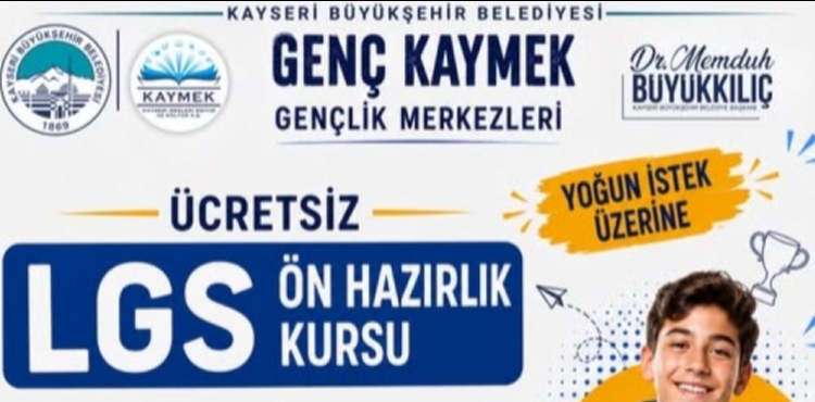 B�Y�K�EH�R'DEN GEN�LERE �YAZ� DESTE��: TYT, LGS VE YDS KURSLARI