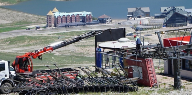 Erciyes Kayak Merkezi yeni sezona haz�rlan�yor