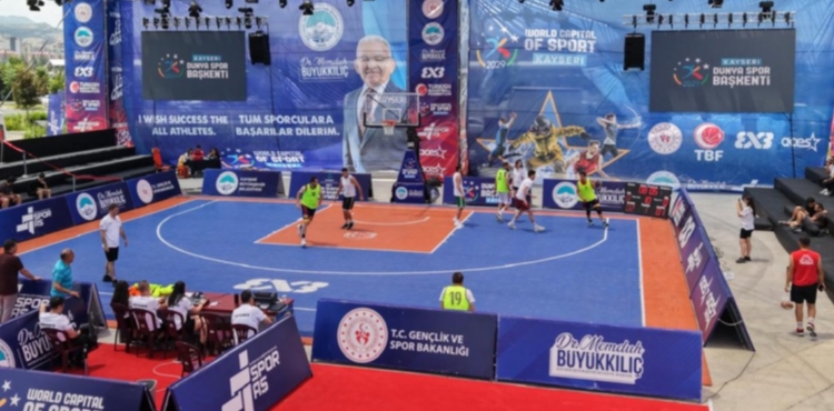FIBA 3X3 L�TE QUEST 2026 TURNUVASI, KAYSER� B�Y�K�EH�R EV SAH�PL���NDE BA�LADI
