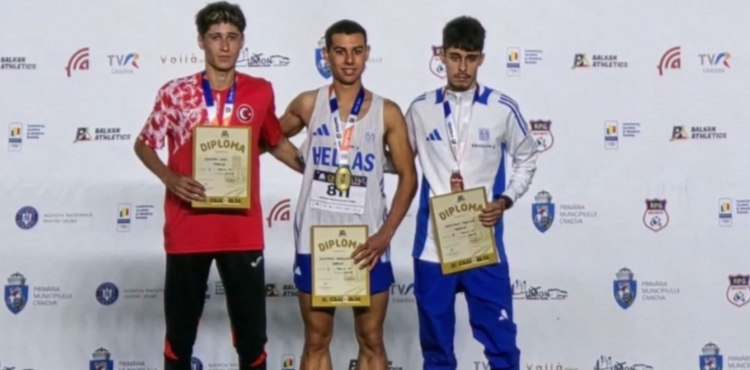 Mustafa Kaya U20 Balkan �ampiyonas�'nda g�m�� madalya kazand�